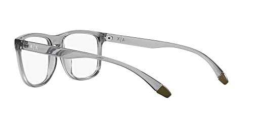 Image of Armani Exchange mens Ax3101u Universal Fit Square Prescription Eyewear Frames