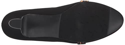 Easy Street Women's Zaylee Dress Shoe Pump, Black Lamy/Black Leopard/Gore, 6.5 #TOP3