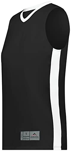 Ladies Match-Up Basketball Jersey Black/White L