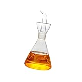 Gatuida Ölkontrolltopf Spender für Olivenölflaschen tropfen Abgabe Ölspenderflasche Tülle Ölspender aus Glas Ölkrüge mit Ausguss Glasflasche für Öl Saucenölflasche für die Küche Ölbehälter