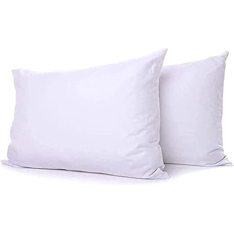 Oliver Bedding Soft Poly Cotton Pillows 2 Pack Cover