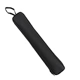 Booda Brand Bamboo Flute Case, Portable Musical Instrument Storage Bag with Zipper and Carry Handle, Protective Carrying Case for Flutes and Wind Instruments