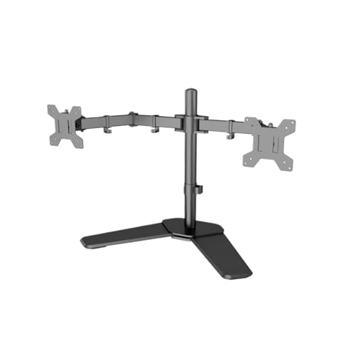 Support écran double bras robotisé 022 fixation bureau double moniteur