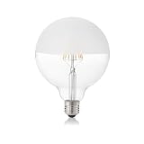 LAMPADINA CLASSIC Ideal lux E27 8W GLOBO D125 SATINATA 3000K
