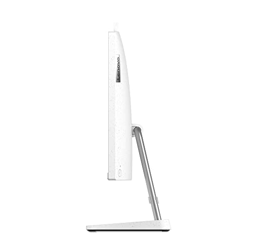 Image of Lenovo IdeaCentre AIO 3 Gen 6 2-in-1 Desktop Computer (23.8 inch Full HD, AMD Ryzen 5 5500U, 16GB RAM, 512 GB SSD, Windows 11 Home) White - Spanish QWERTY Mouse and Keyboard