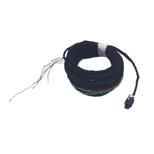 UEGVJIAS Conector Sensor Compatible con C&itroen Cámara De Marcha Atrás Cámara De Estacionamiento Cámara Trasera Enchufe 4P Enchufe De Vídeo Transmisión De Vídeo