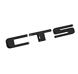 OLASDG 1x CTS Logo Nameplate Fit for CTS V Rear Trunk Decklid Letter Badge 4D Emblem Letter Sport (Gloss Black), OLASDG-02
