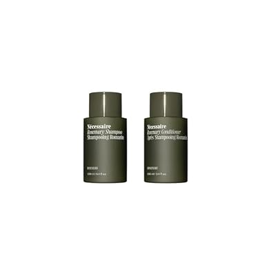 Necessaire Rosemary Hair Duo Mini Travel Set - Rosemary Shampoo + Rosemary Conditioner 3.4oz