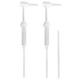 Spa Slender 2 Pack Gallon Pump Dispenser – Gallon Bottle Pump with Lock-Down Closing System – Suitab