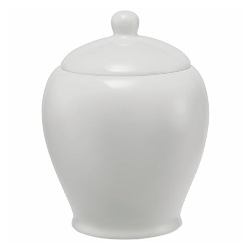 Maxwell & Williams WBA0008 Zuckerdose mit Deckel - Porzellan Weiß -...