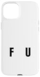 Ce design cool assorti a les lettres F U en grandes lettres gras.
