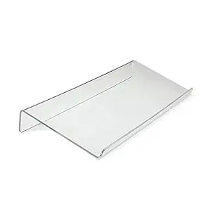 Elegant Creations Computer Keyboard Stand-Clear Acrylic 5mm Thick for Easy Typing and Working at Home and Office Keyboard stand for desktop