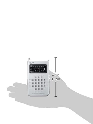 Amazon.co.jp: エルパ(ELPA) AM/FMコンパクトラジオ 選局がずれにくい