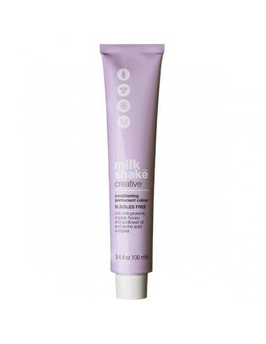milk_shake 6.66 tinte permanente ideal para lucir un cabello rojo vibrante en tu rutina diaria