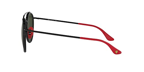 Ray-Ban Rb3647m Scuderia Ferrari Collection Round Sunglasses4