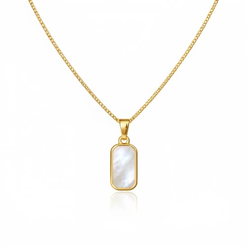Image of RIDHVEE Anti-Tarnish Gold Plated Pendant Necklace for Women & Girls | Skin Friendly Lightweight Fashion Jewellery | Elegant Minimalist Chain Necklace & Gifting