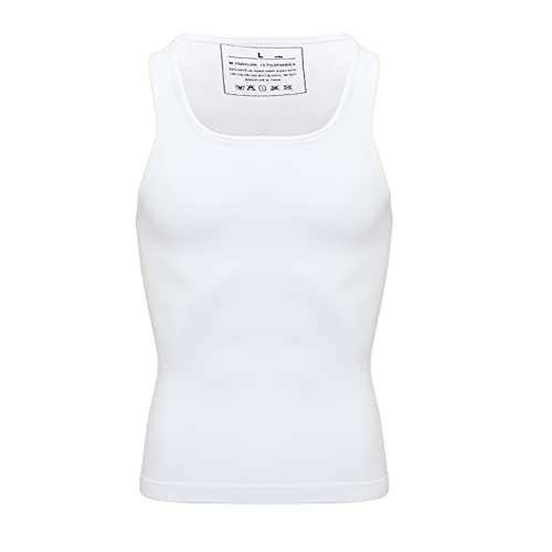 Shaping Tops para Hombres Compresión Abdominal y Soporte Corrector de Espalda 4