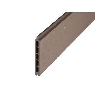 OOGarden - Lame de clôture Composite L. 195cm - Chocolat