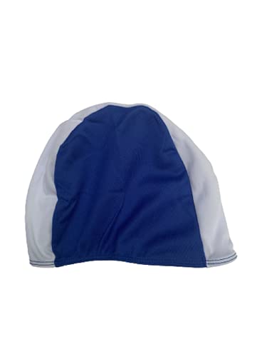Bonnet de bain bleu/blanc Cover