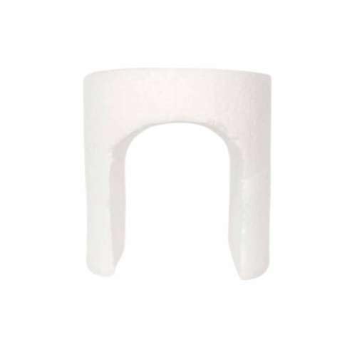 Designer Styrofoam Dummy Back Covered with Centre Hole to add Layers to Your Cake for Your Huge Birthday Cakes/Wedding Cakes/Anniversary Cakes (Size- 8X 8 inch)