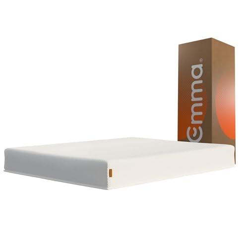 Colchão Queen de espuma D28 Emma Basics 17cm – com tecnologia alemã, 100 noites de teste e...