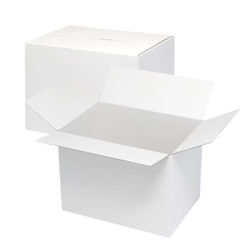 【ケース販売】シモジマ HEIKO 箱 ダンボール 80サイズ A4 白 A式 段ボール 20枚入り