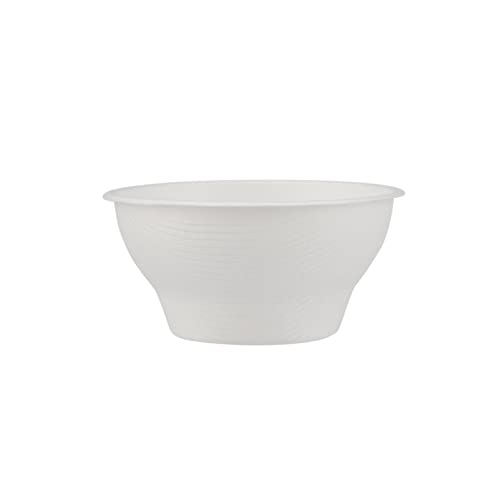 Image of Hotpack Biodegradable 8 Oz (236 Ml) Bowl - Compostable, Bagasse, Freezer Microwave Safe (2000 Bowls)