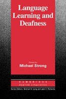 Language Learning and Deafness B007Z000RQ Book Cover