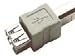 Produktbild KesCom® USB Adapter von USB-A Buchse auf USB-B Stecker