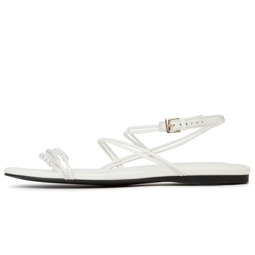Image of Jelly Shoes for Women Jelly Mesh Flat Sandals Closed Toe Round Toe Slides Flats Slip on Summer Slippers Mules
