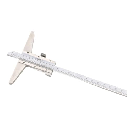 Calibrador Vernier de Profundidad 0-200 mm Acero Inoxidable miniatura 3