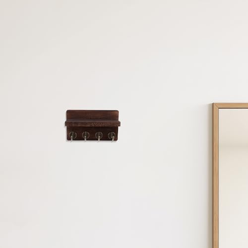 Perchero de Pared de Madera decorativo y funcional para regalar 6