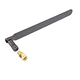 Moliuoly 915M Für LoRa Für LoRaWAN Innenantenne 5dBi Gewinn RP Für SMA Stecker/Buchse Vertikale Polarisation für Indoor-Bergbaugeräte