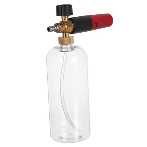Accessoires de nettoyage auto et bouteille à mousse pour l'entretien du week-end