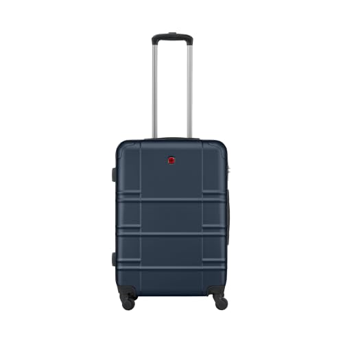 Wenger Itinera Hard Shell Suitcase with 4 Smooth Spinner Wheels, Secure Combination Lock, Travel Trolley for Holidays & Business, Unisex, Navy, Set of 3 Carry-On, Medium, Large - Image 3