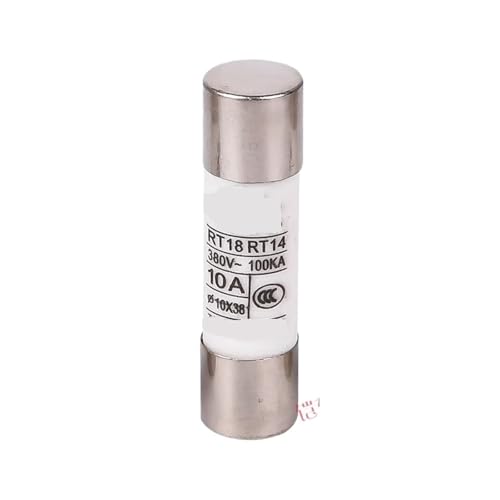 Fusible céramique R015 10x38mm cartouche de protection 3A pour support de tube RT18 RT14