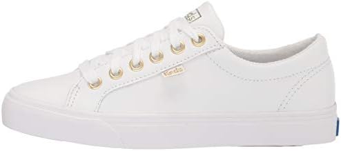 Keds Jump Kick Lace Up, Sneaker Womens, White Gold Leather, 8.5 Medium | Image 7
