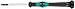 Wera 05118096002 Kraftform Micro 2052 Ballhead Hexagon Electronics Precision Screwdriver, 3mm Head, 60mm Blade Length