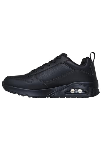 Image of Skechers Men's 183012 Uno Alder Black Casual Shoes