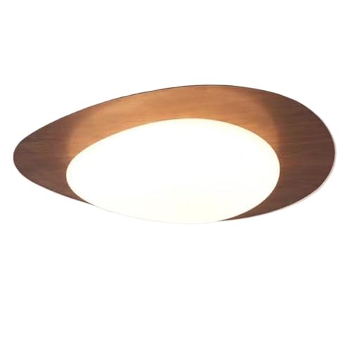 Plafonnier acrylique semi-encastré 38cm - Corps fer moderne mode tricolore