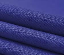Image of 100% Cotton Duck Fabric by The Yard - Heavy Duty Canvas Cloth for Upholstery, Curtains, Bags, Crafts & Home Decor Size 62 inch- Available in Yellow, White, Natural & Blue (Blue, 5 Metre)