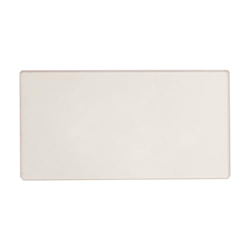 Lecreatekit Vetro per porta stufa a legna, barbecue e stufa, in vetro resistente alle alte temperature, per bloccare fumo e fiamme, resiste a calore estremo (20 x 10)