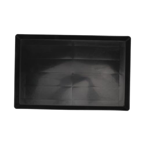 WEKADRIN ペット用プラスチックトレイ 加厚耐久性 犬 ウサギ 猫ケージ用 排泄物収納 清掃簡単 交換用底トレイ ブラック