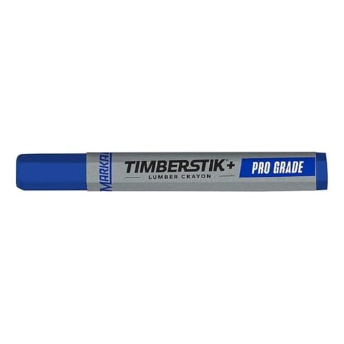 Markal Pro-Ex Extruded Clay Based Crayon, 1/2" Hex, 4-5/8" Length, Blue (Pack of 12)