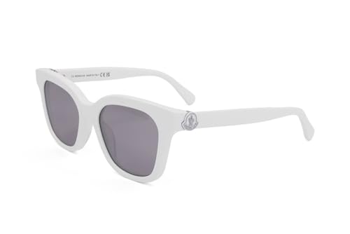 Moncler Sunglasses ML 0266 Audree 21C White/Smoke
