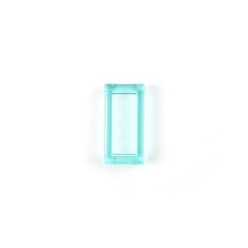 City - Fliesen 50 St?ck 1x2 Noppen in Hellblau-Transparent - - Lego - Immagine 3