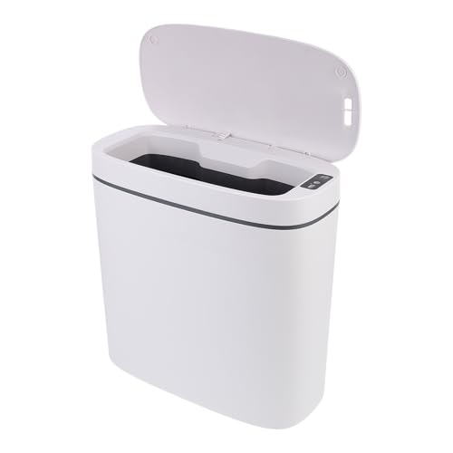 Bote de basura inteligente con sensor y carga USB 14L