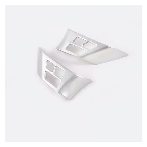 Accesorios de coche: moldura de volante ABS plata para BMW Serie 3 E90 y X1 E84 2005-2013