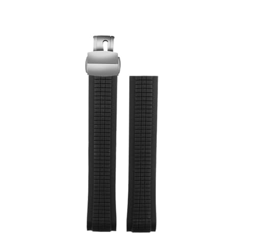 Correa de goma impermeable de 21mm para Patek Philippe 5167 blanda