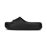 PUMA Women's SHIBUSA Slide Sandal, Black Black, 8